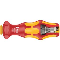 WERA - 827 T i Manche Kraftform Turbo, 9 x 125 mm