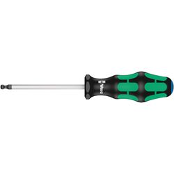 WERA - 352 Tournevis hexagonal à tête sphérique, 2.5 x 100 mm