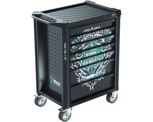 WERA - Servante d'atelier 9700 Tool Rebel 1, 94 pièces