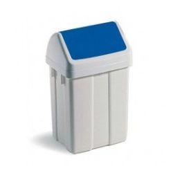Plastieke Vuilnisbak Blauw 25 Liter - 318 X 240 X 510ht