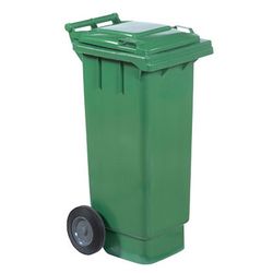 Afvalcontainer Voor Buitengebruik 450 X 525 X 940 Mm - 80 L - Groen