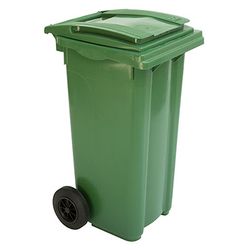Afvalcontainer Voor Buitengebruik 480 X 550 X 960 Mm - 120 L - Groen