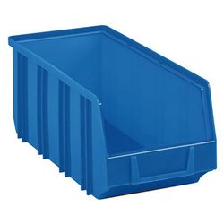 Kunststof Magazijnbakken - Serie 2000 335 X 145 X 125 Mm - 6 L - Blauw