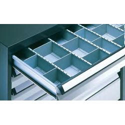 CP MOBILIER - Toebehoren Voor Ladenkasten - 1005 Mm Set Dwarsschotten - H 200 Mm