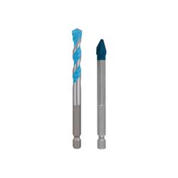 BOSCH - Multipurpose Boor Hex-9 Multiconstruct. + Tegelboor Hex-9 Hard Ceramic, 8 Mm