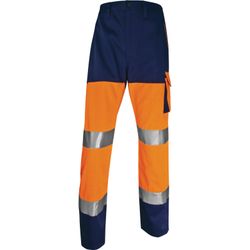 DELTA PLUS - Broek Phpa2 Fluo Or/Bm 3xl