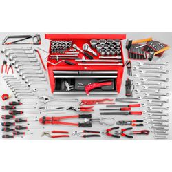 FACOM - 150-Delige Set Metrische Maten Met Dschapskoffer Bt.66