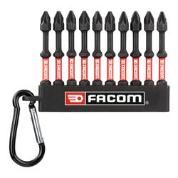 FACOM - Keyring 63mm Pz1x2, Pz2x6, Pz3x2 Impact Flextorq