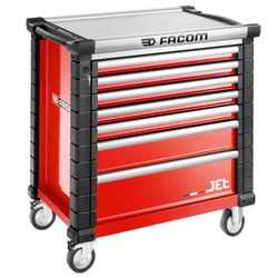 FACOM - Jet Gereedschapswagen 7 Laden M4 Rood Jet.7m4a  +Bestseller+