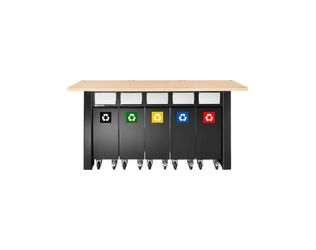 FACOM - Set Van  5 Afvalsorteerbakken Jls3-5bins