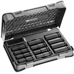 FACOM - Set Met Impact-Doppen 1/2  Lang Ot 24 Mm