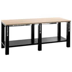 FACOM - Standaard werkbank 2m + houten werkblad