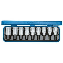 GEDORE - Dopsleutel-schroevendraaierset 1/2" 5-17mm IN 19 PM