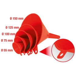 KS TOOLS - Set van 5 trechters KS Tools - 1509240