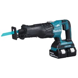 MAKITA - Reciprozaag 2x18v 2 Accu'S 18v/5.0ah + Duo Snellader