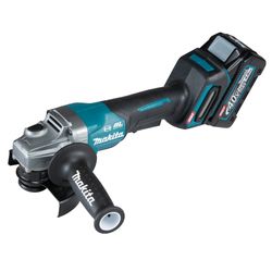 MAKITA - Haakse Slijper 125mm 40vmax 2 Accu'S 40vmax/4.0ah + Snellader