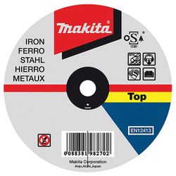 MAKITA - Doorslijpschijf Staal 125x1,0x22,23mm