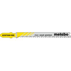 METABO - 5 Decoupeerzaagbladen, Hout, Profess. 74