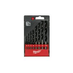MILWAUKEE - Set Houtboren In Kunststof Cassette (8-D Elig) 158