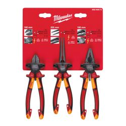 MILWAUKEE - Vde Tangen  Set  3st. 4932464575