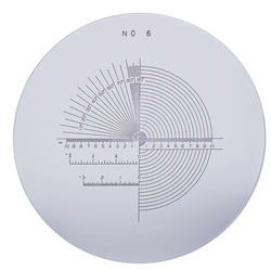 MITUTOYO - Reticle No. 6