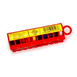 3M - ScotchCode™ STD-0/9 Kabelmarkeringsdispenser, Kleuren gevuld