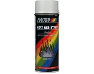 MOTIP - Motip hittebestendige lak grijs 650°C 400 ml