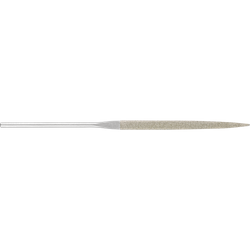 PFERD - Diamant-naaldvijl platspits 140 mm D126 (middel) voor harde materialen