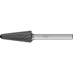 PFERD - Hardmetalen hoogrendementsstiftfrees ronde boogvorm KEL Ø 12x30 mm stift-Ø 6 mm Z3P HICOAT universeel