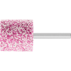 PFERD - STEEL stiftsteen cilindrisch Ø 32x32 mm stift-Ø 6 mm A24 voor staal en gietstaal