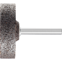 PFERD - INOX stiftsteen cilinder Ø 50x13 mm stift-Ø 6 mm A30 voor edelstaal