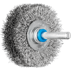 PFERD - Ronde borstel ongetordeerd RBU Ø 50x15 mm stift-Ø 6 mm edelstaaldraad-Ø 0,20
