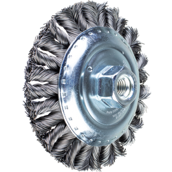 PFERD - COMBITWIST schijfborstel getordeerd KBG Ø 125x15 mm M14 staaldraad-Ø 0,50 mm haakse slijpmachine