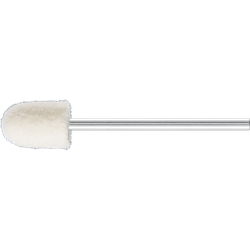 PFERD - Middelharde viltpolijststiften ronde walsvorm Ø 8x12 mm stift-Ø 2,35 mm