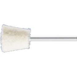 PFERD - Middelharde viltpolijststiften stompe kegelvorm Ø 15x15 mm stift-Ø 3 mm