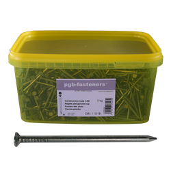 PGB - Nagel Plat Kop D.1151b 4,0x100/Emmer 5kg 5 Kg