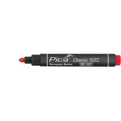 PICA - Permanent Marker 1-4mm, Round Tip, Red