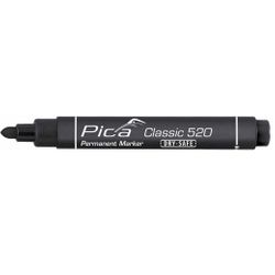 PICA - Permanent Marker 1-4mm, Round Tip, Black
