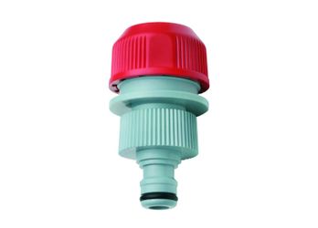SOLID - Aansluitstuk met nippel voor slangen van 19mm (3/4") - ABS - op kaart