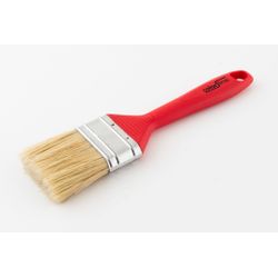 COLOR LINE - Platte Borstel 15 X 40mm - Allround Mix Haar - Rode Pp Grip