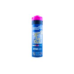COLOR LINE - X9m Paint Marker - 500 Ml - Fluo Roos