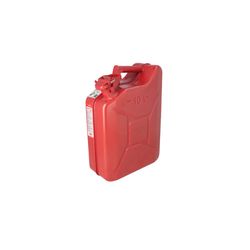 SOLID - SOLID Jerrycan ROOD, 10L - metaal voor benzines, met veiligheidsslot