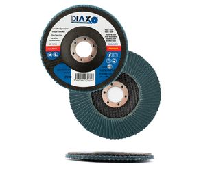 PRODIAXO - Lamellenschijf Vlak Ø 125 Mm Zk60 Zirconia - Premium Construction