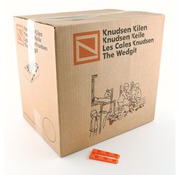 KNUDSEN KILEN - Schuine Spieën 8 X 40 X 80 Mm - Per 1000 St - Oranje