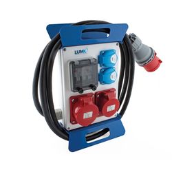 LUMX - El. Verdeelkast 400v 12800 Watt (Be-Fr) (Ex Ni 031786)