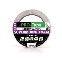 PROTAPE - SUPERMOUNT FOAM tape - 25mm x 5m (EX ST 4473085)