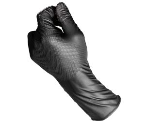 SECURX - Grippaz 308 Long Nitrile Zwart - Maat 9 / 0,2 Mm / Prijs Per 50 St.
