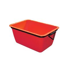 WEMAS - Mortelbak 200 L - Rood - Rechthoekig