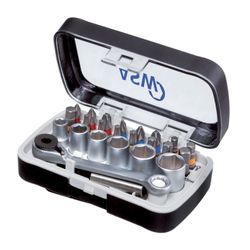 ASW - Bits En Doppen In Set  Vario-R , 24-Delig