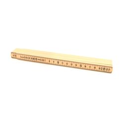 SOLID - Plooimeter Uit Kunststof 2 M X 16 Mm - Geel - Fiber